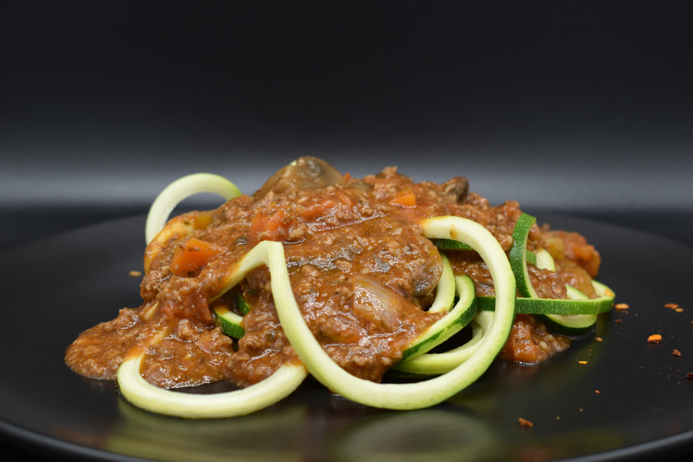 Low Carb... A Better Bowl of Bolo with Zoodles (GF | DF)