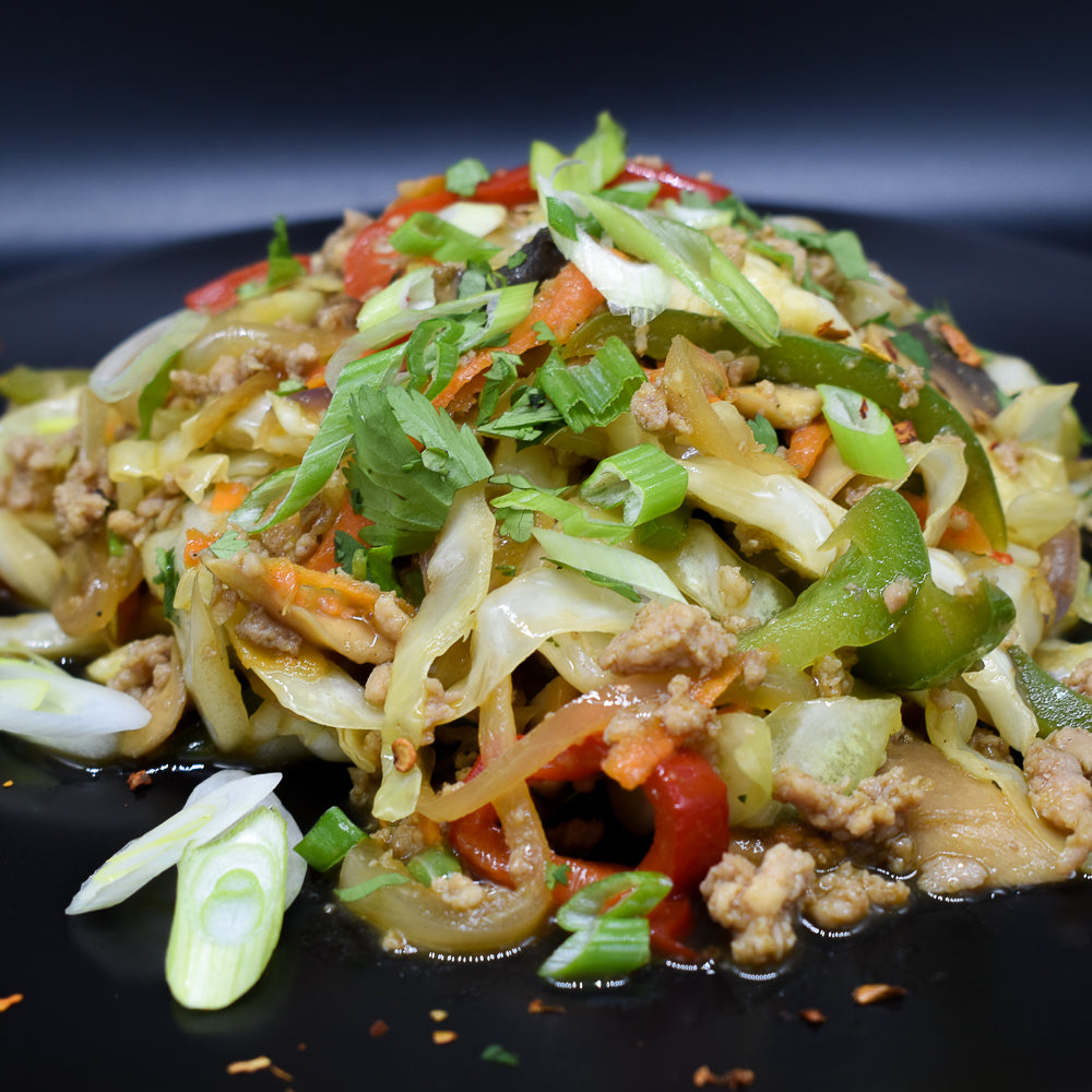 Low Carb Chicken Cabbage Egg Roll