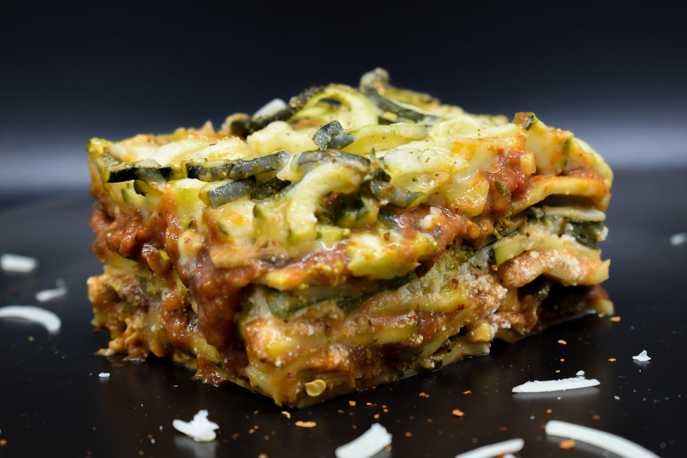 Turkey Spinach Mushroom Lasagna