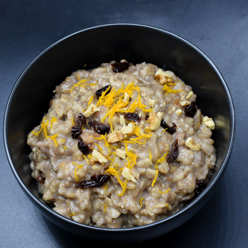 Gluten free cranberry orange oatmeal