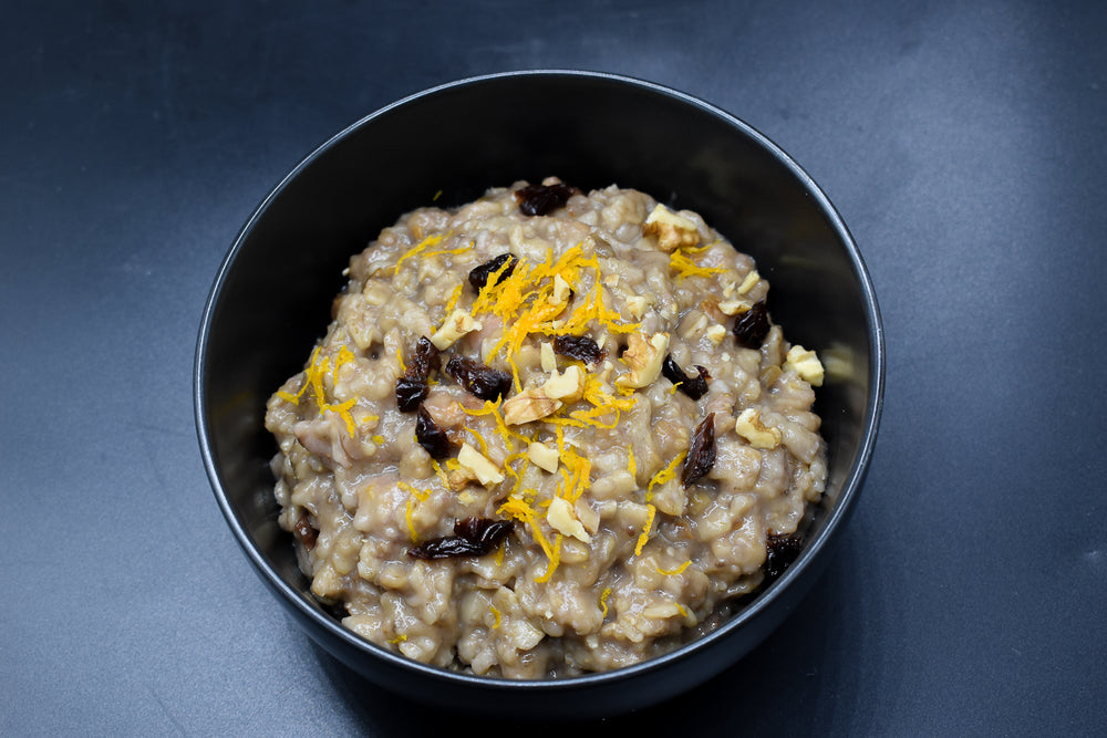 Gluten free cranberry orange oatmeal